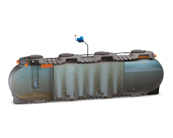 Μονάδα Επεξεργασίας Λυμάτων Με Ενεργό Ιλύ Και Σταθερή Παροχή - biopureshop.gr