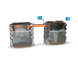  Μονάδα Επεξεργασίας Λυμάτων Depur Star - biopureshop.gr