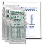 HI70007P /  Ρυθμιστικό Διάλυμα PH 7.01 (25 x 20ml) της Hanna - Όργανα Μέτρησης στο biopureshop.gr