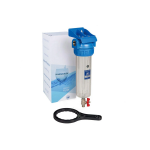 Φιλτροθήκη Κεντρικής Παροχής Κάτω Πάγκου Πλενόμενο 10'' -1/2'' IN/OUT της Aqua Filter - Φίλτρα Κεντρικής Παροχής - Κάτω Πάγκου στο biopureshop.gr