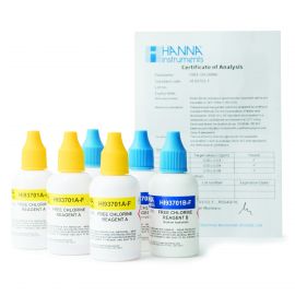 HI93701-F Κιτ Για Ελεύθερο Χλώριο Με Χρωματομετρική Μέθοδο της Ηanna - Όργανα Μέτρησης στο biopureshop.gr