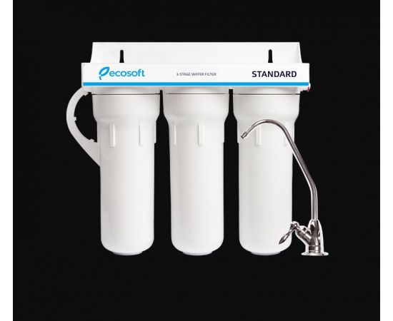 Φίλτρο Κάτω Πάγκου 3 σταδίων της EcoSoft 10 - Συστήματα Φίλτρανσης Νερού στο biopureshop.gr