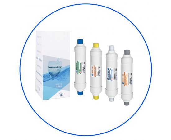 Σετ Inline Φίλτρων Ανθρακα για το σύστημα EXCITO-B (4 τεμάχια) - ΑΝΤΑΛΛΑΚΤΙΚΑ ΦΙΛΤΡΑ ΣΤΕΡΕΩΝ & ΕΝΕΡΓΟΥ ΑΝΘΡΑΚΑ στο biopureshop.gr
