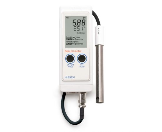 HI99151 Beer Analysis pH Portable Meter - Όργανα Μέτρησης στο biopureshop.gr