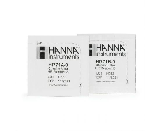 HI771-25 / Αντιδραστήρια Ανάλυσης Χλωρίου για Hanna Checker HI771 (25 τεστ) - Όργανα Μέτρησης στο biopureshop.gr