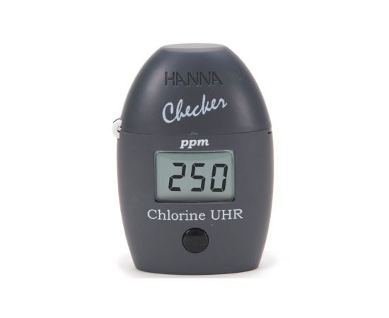 HI771/ Χρωματομετρικό φωτόμετρο χειρός ολικού χλωρίου High Range της Hanna - Όργανα Μέτρησης στο biopureshop.gr