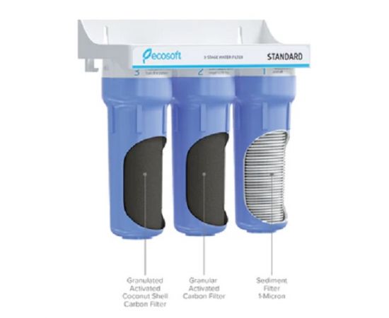 Φίλτρο Κάτω Πάγκου 3 σταδίων της EcoSoft 10 - Συστήματα Φίλτρανσης Νερού στο biopureshop.gr