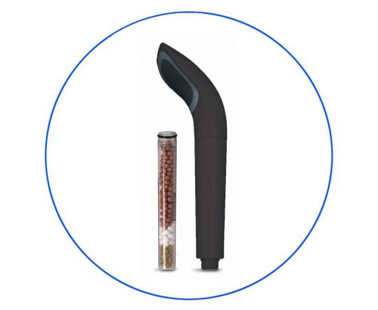 Τηλέφωνο με Φίλτρο Ντούζ Μικρό FHSH-8-CB της Aqua Filter - Συστήματα Φίλτρανσης Νερού στο biopureshop.gr